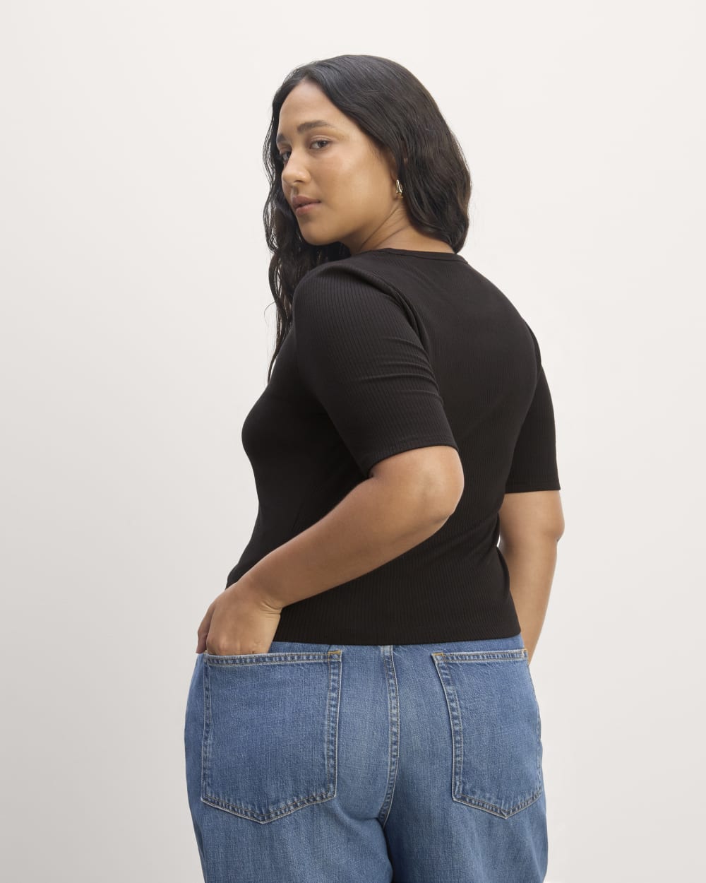 womens-tencel-rib-cropped-shimmy-tee-black