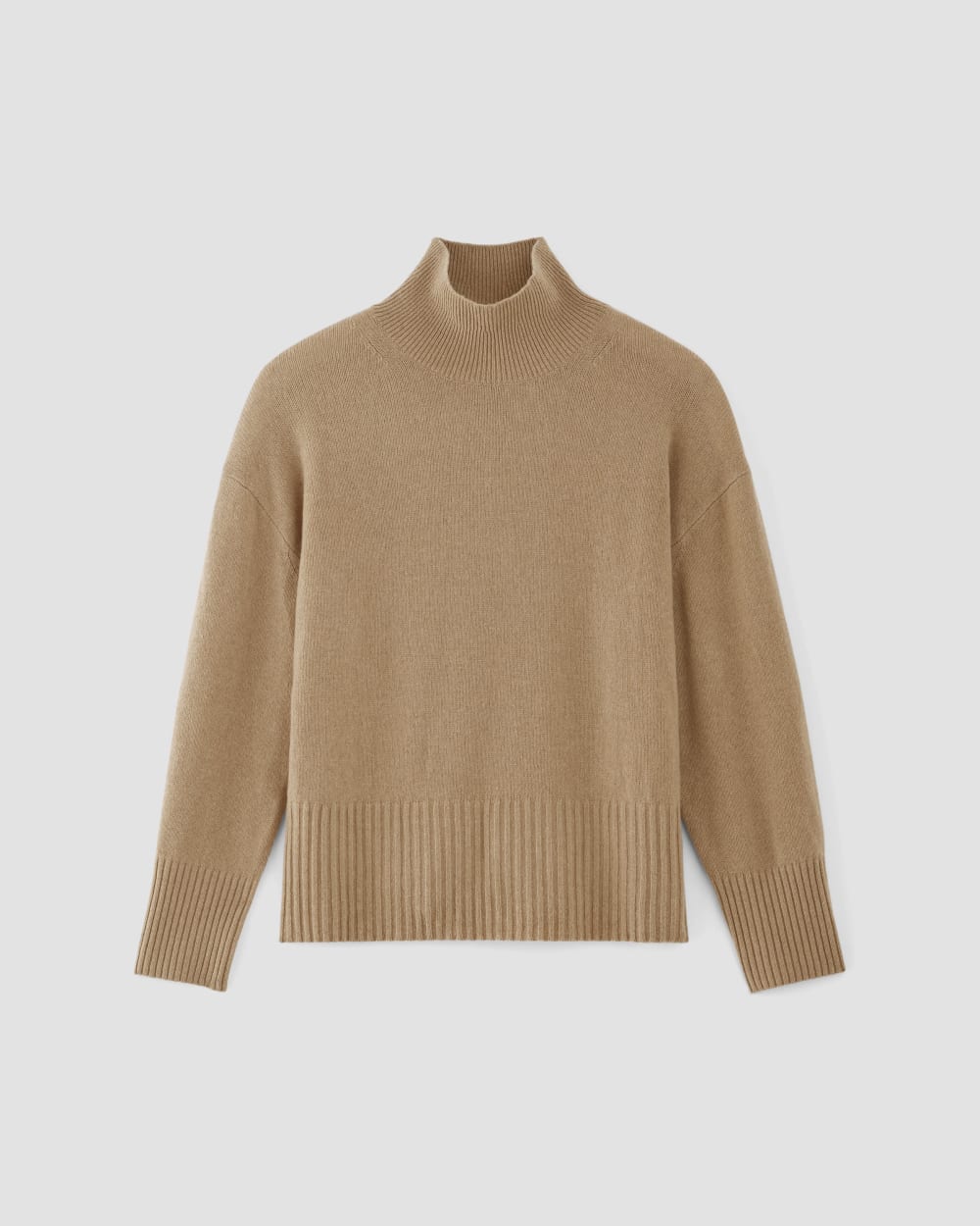 womens-recashmere-oversized-turtleneck-light-camel | alt