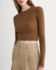womens-cropped-crew-top-ultrafine-merino-heathered-toffee