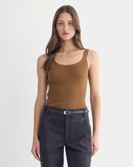 womens-light-ribbed-cami-in-soft-merino-heathered-toffee | primary