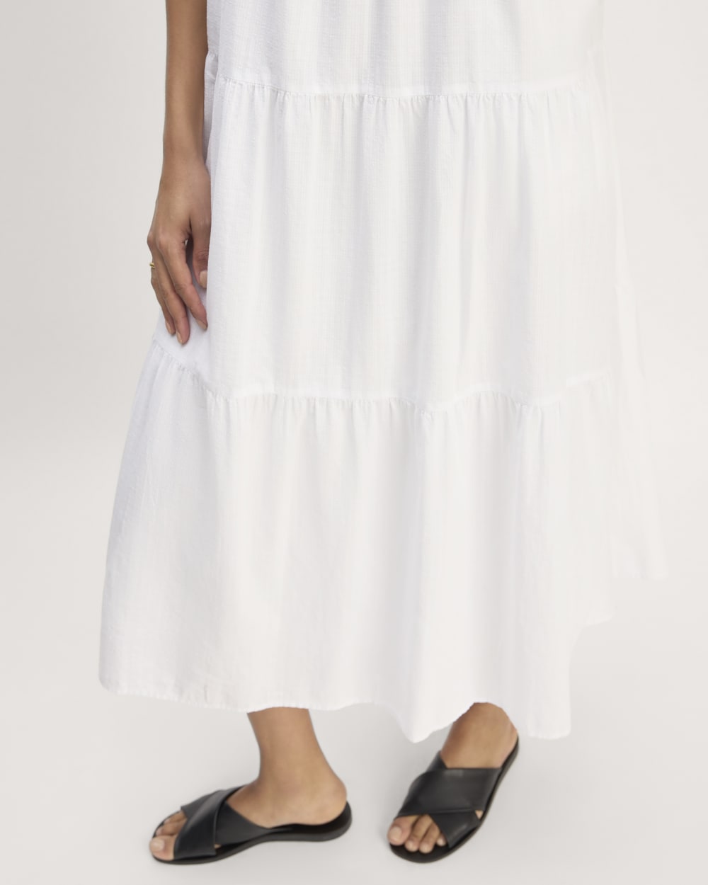 womens-gauze-tiered-dress-white