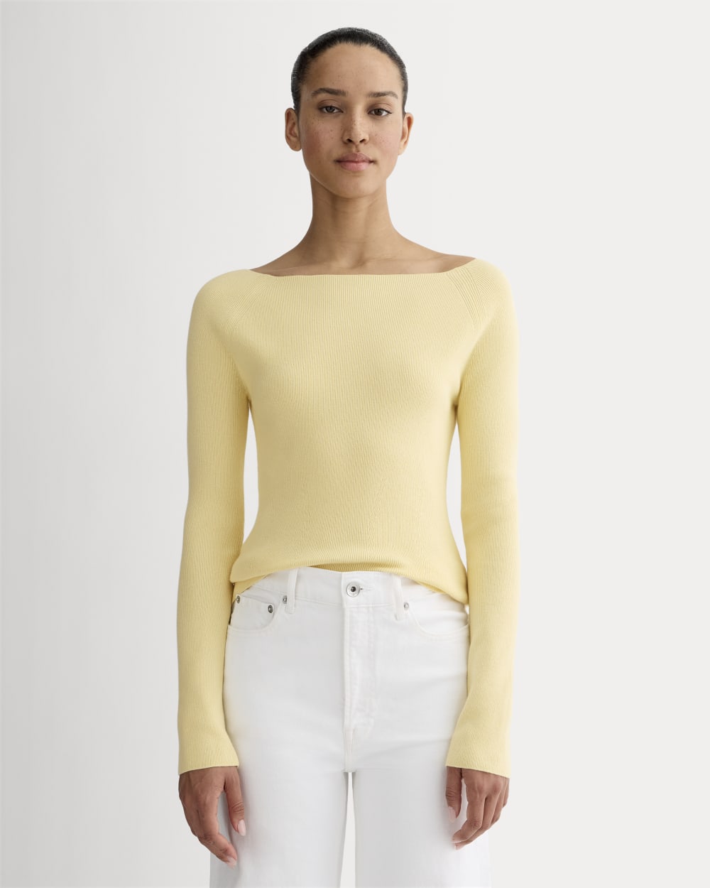 womens-knit-boatneck-top-banana-crepe | primary