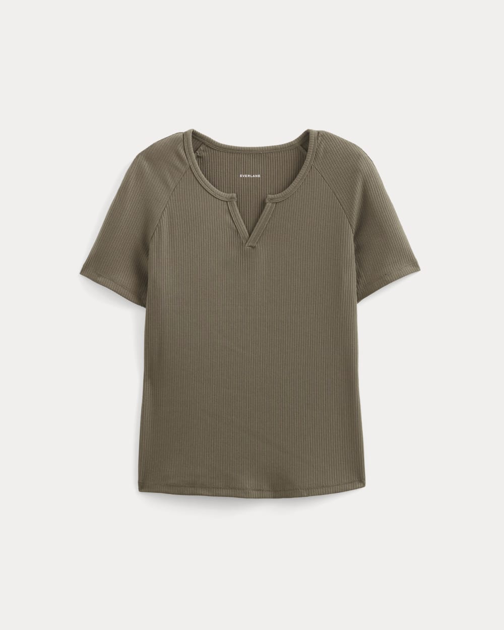 womens-shimmy-v-neck-top-taupe | alt
