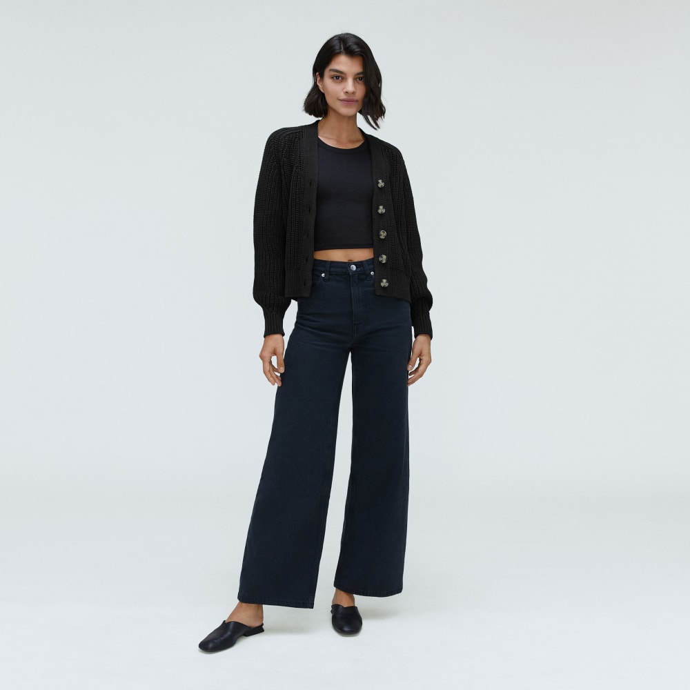 womens-texture-cotton-cardigan-black-2