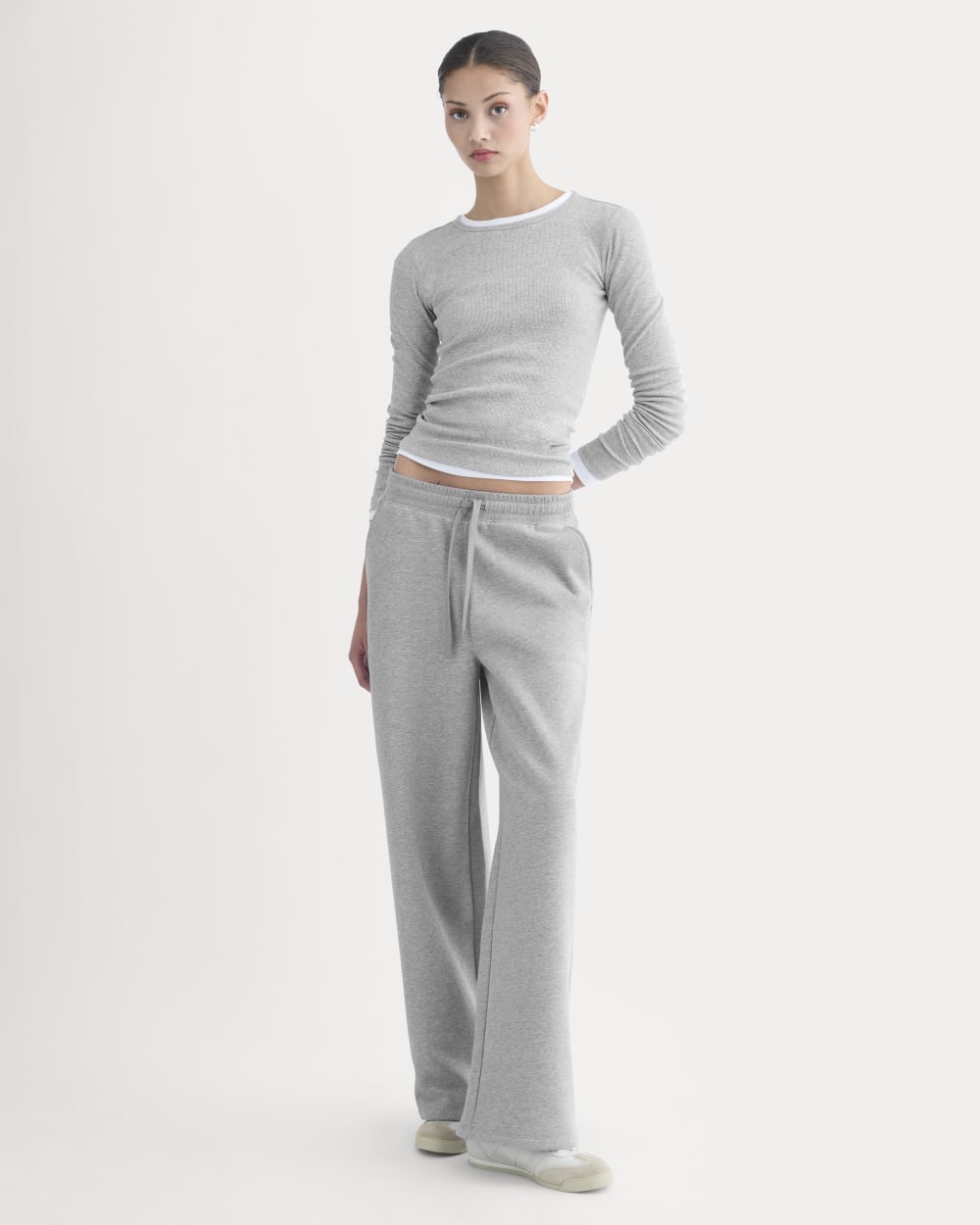 womens-luxe-fleece-wide-leg-sweatpant-vintage-heather-grey | primary