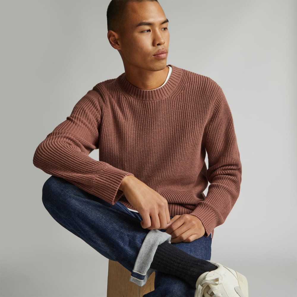 mens-no-sweat-ribbed-crew-cocoa-brown