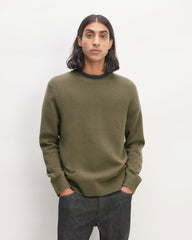 mens-felted-merino-crew-neck-sweater-kalamata | primary