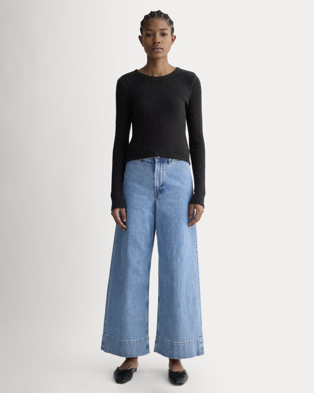 womens-rib-knit-crew-black