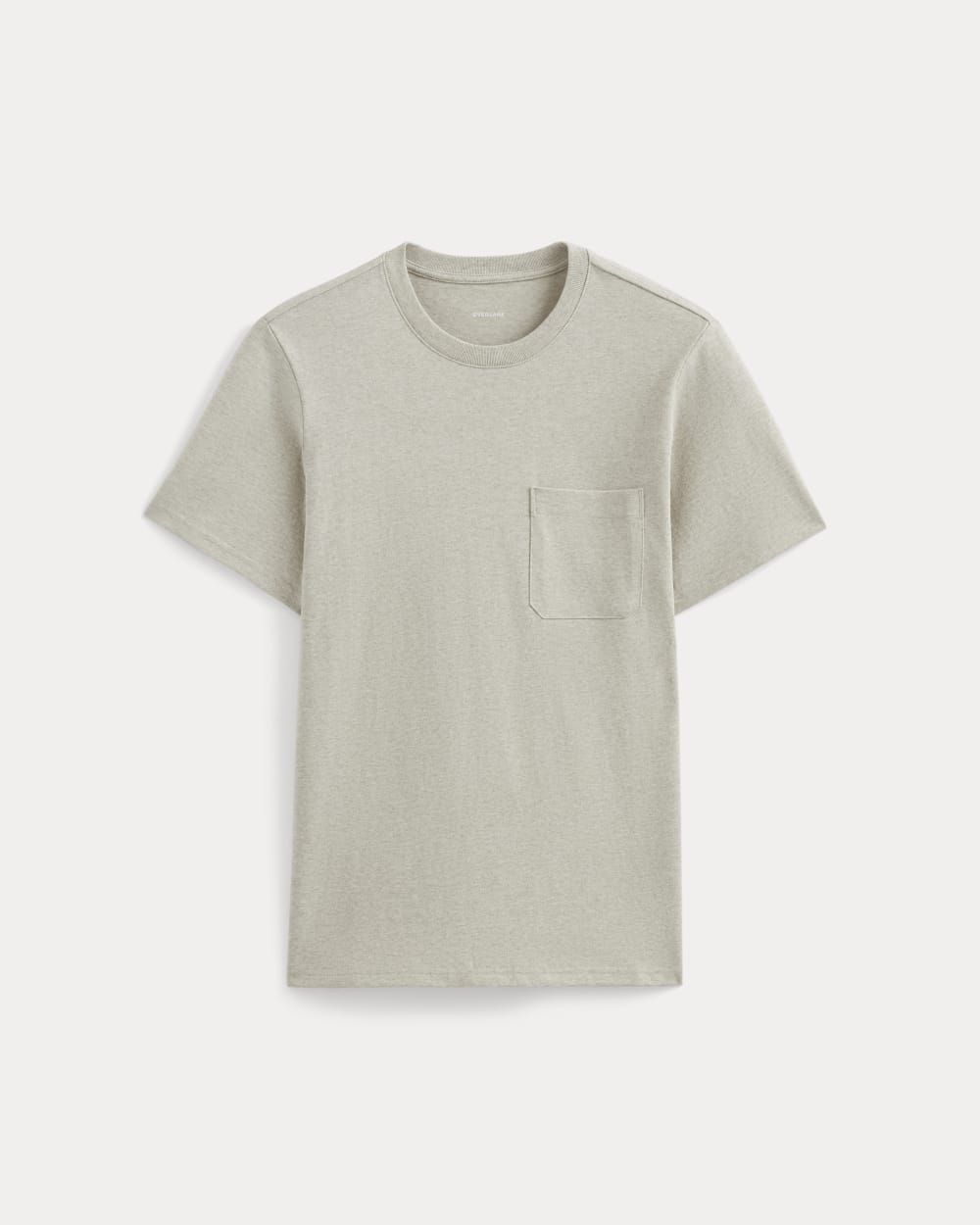 mens-premium-weight-pocket-tee-heather-oatmeal | alt