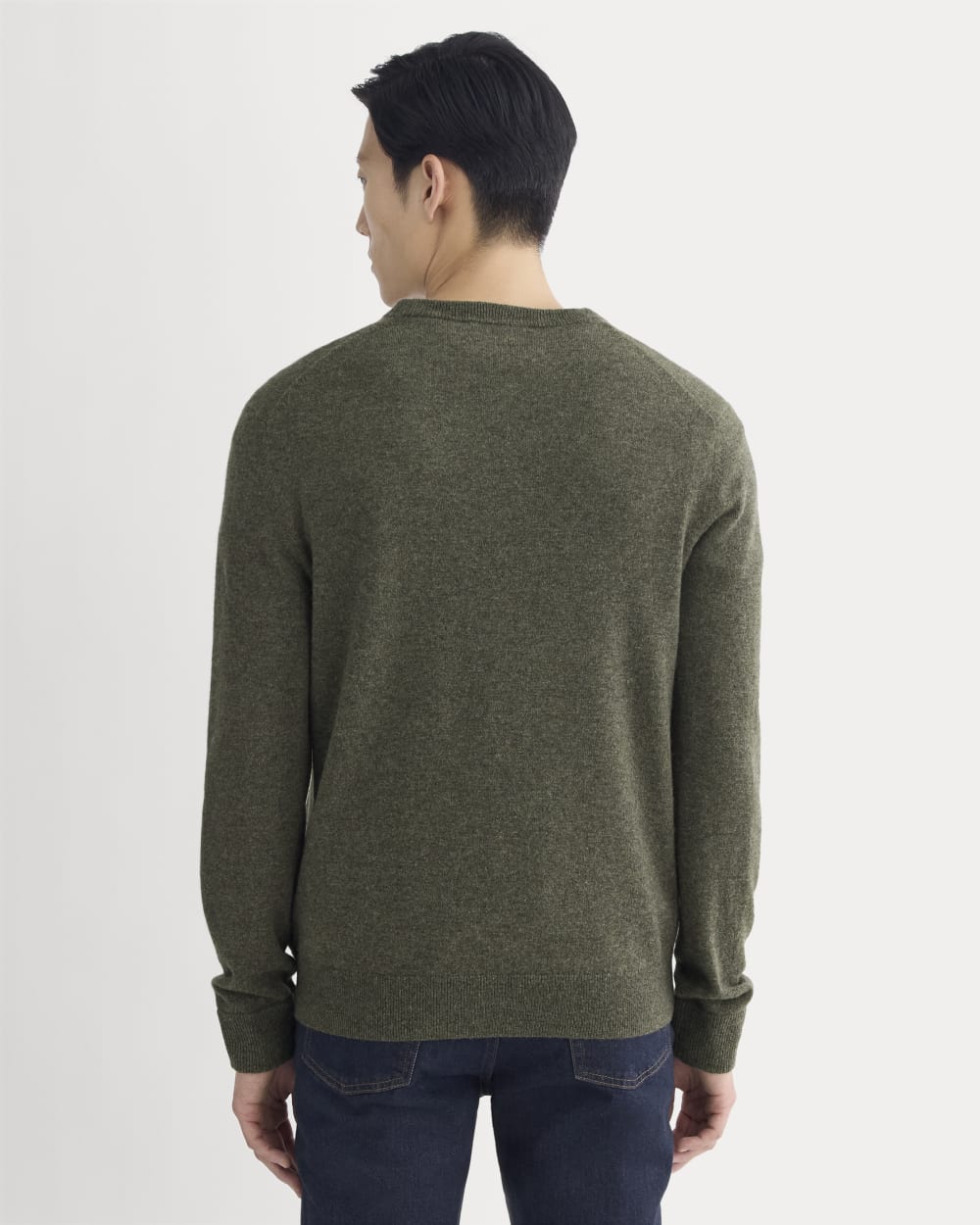 mens-cashmere-crew-heather-army-green