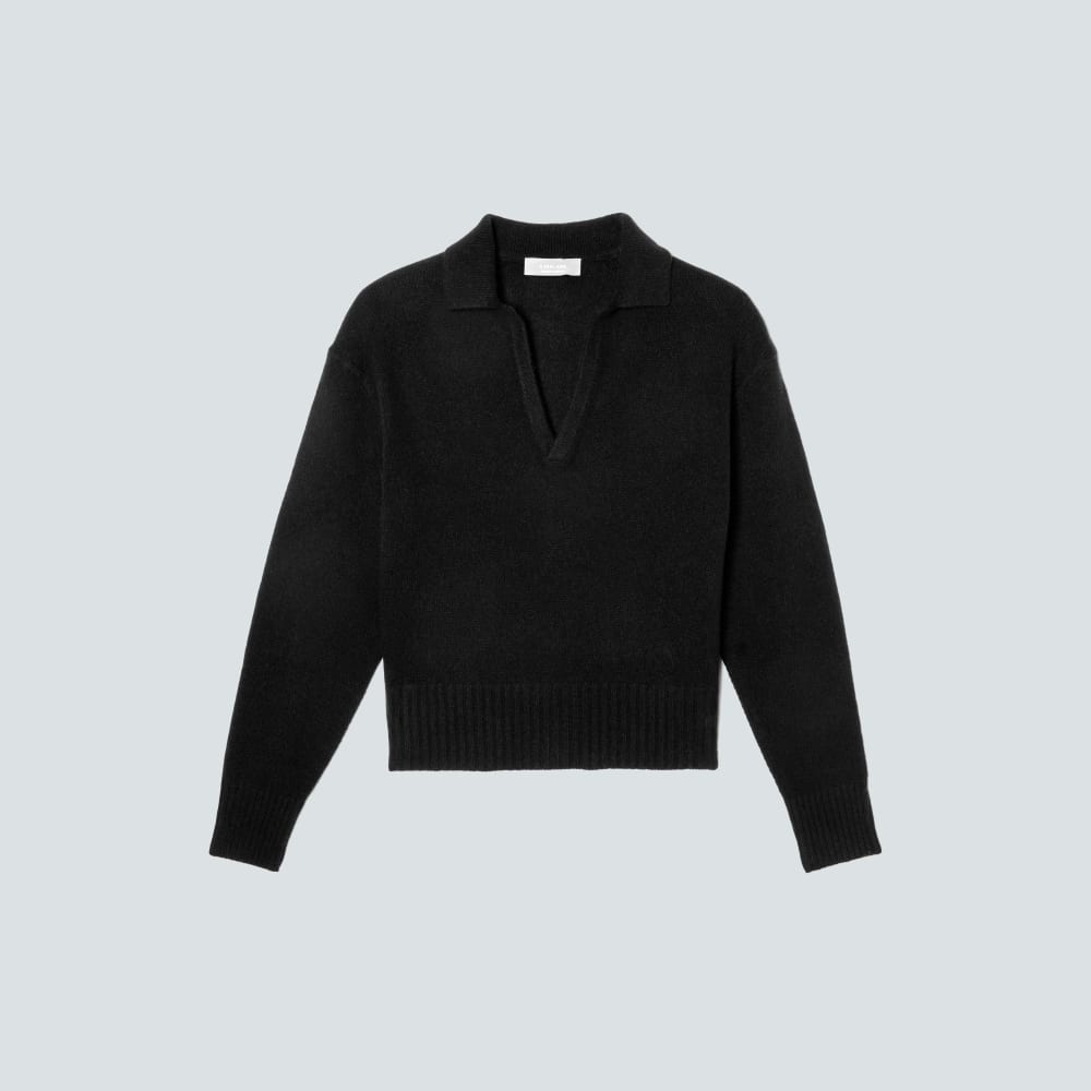 womens-recashmere-polo-black | alt