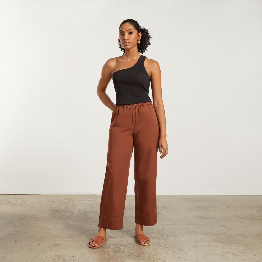 womens-ribbed-one-shoulder-tank-black