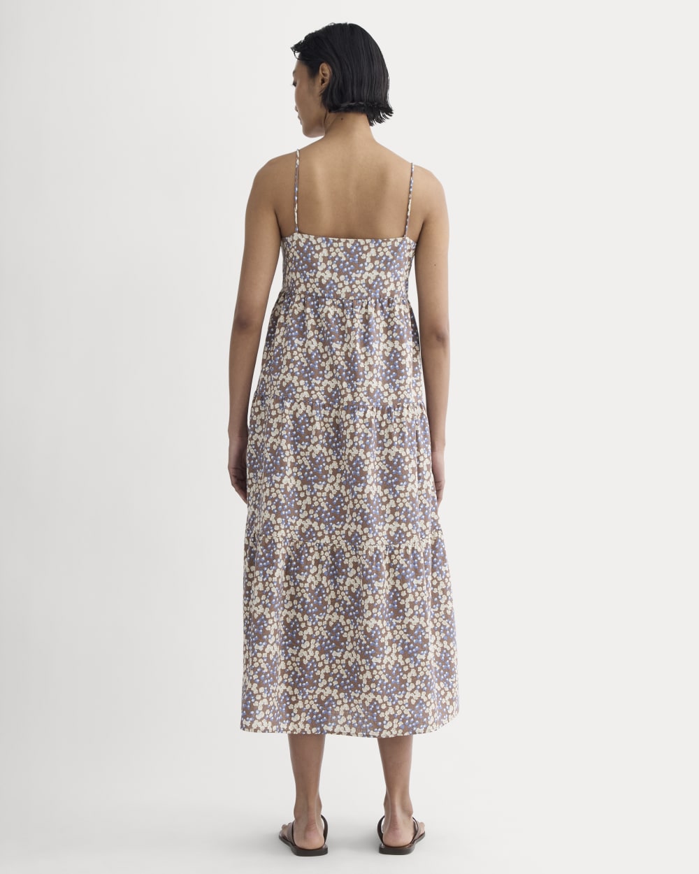 womens-gauze-tiered-dress-mocha-floral