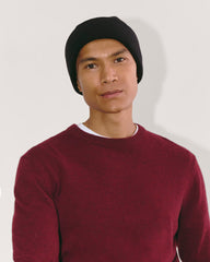 mens-waffle-beanie-black | alt