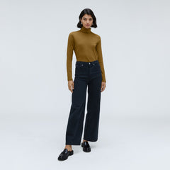 womens-organic-cotton-turtleneck-tapenade | alt
