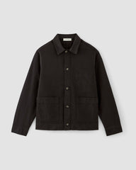 mens-organic-cotton-chore-jacket-black | alt