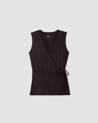 womens-rib-wrap-top-black | alt