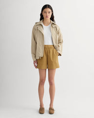 womens-easy-chino-long-short-oak-brown | primary