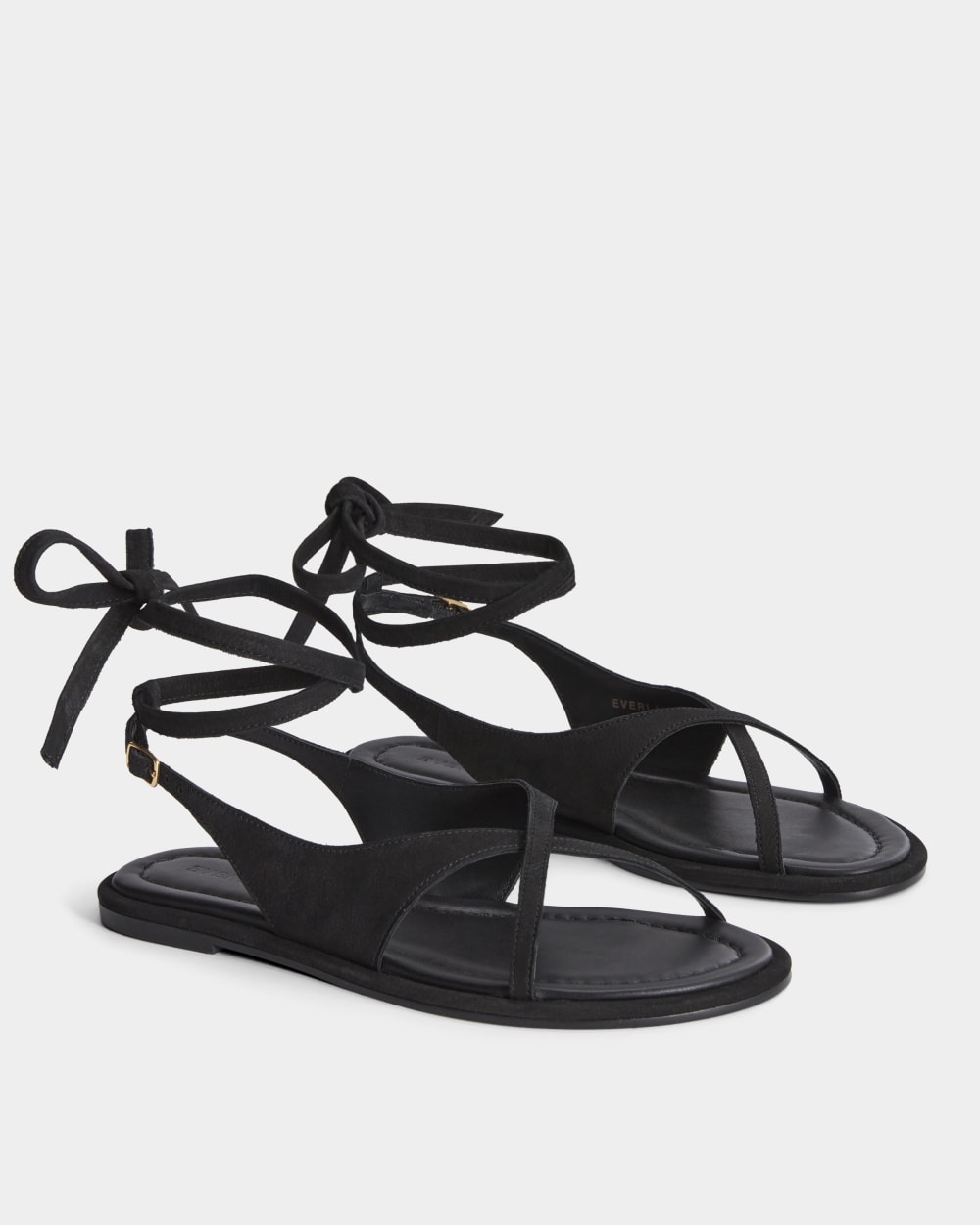 womens-leather-crisscross-sandal-black | alt