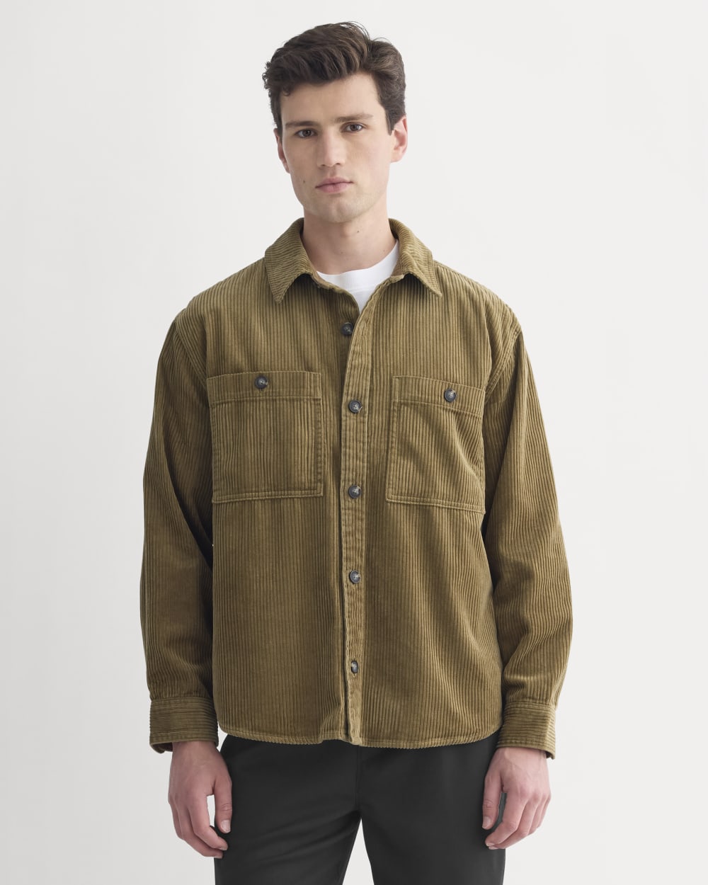 mens-wide-wale-corduroy-shirt-aged-brass | primary