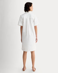 womens-oxford-short-sleeve-shirt-dress-white