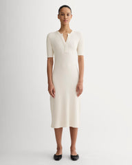 womens-rib-knit-henley-dress-bone | primary