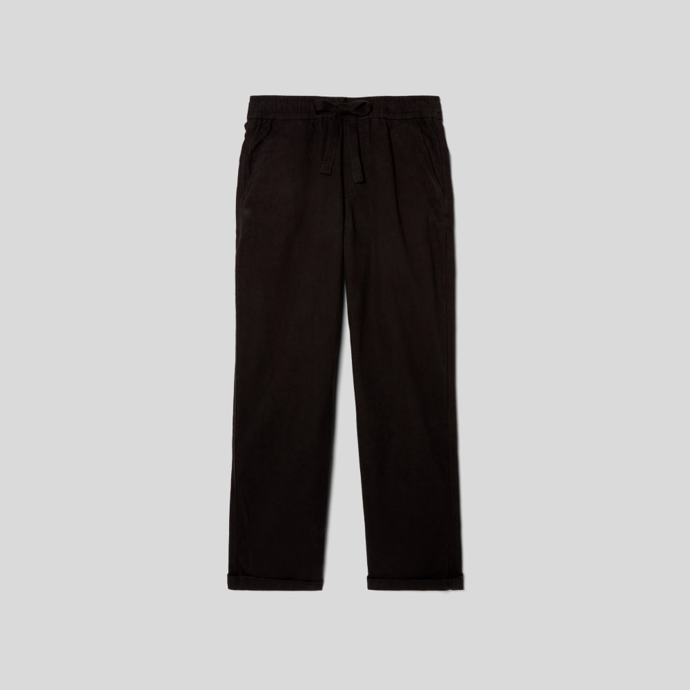 mens-canvas-organic-drawstring-pant-black | alt