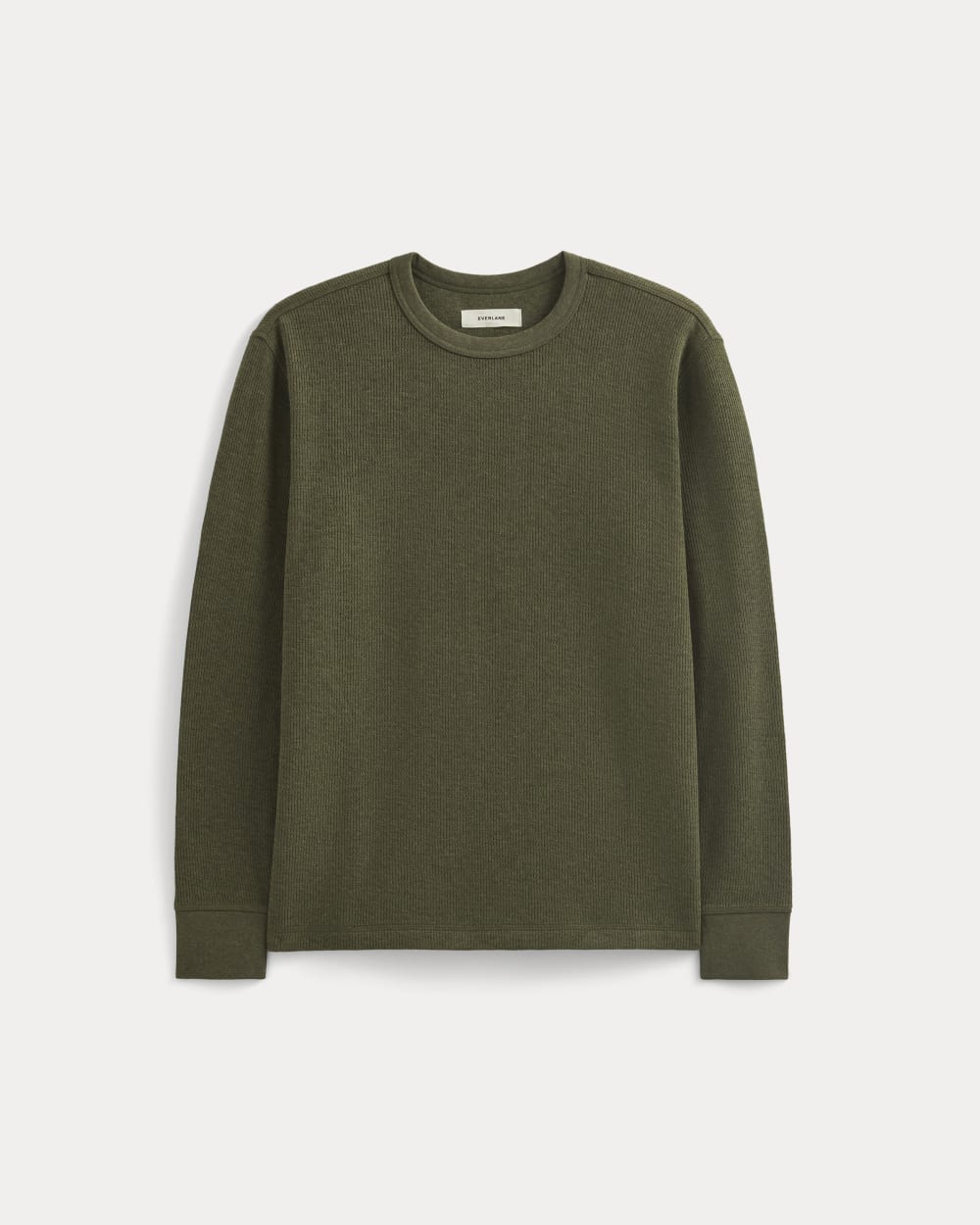 mens-thermal-cozy-waffle-crew-heather-beech | alt