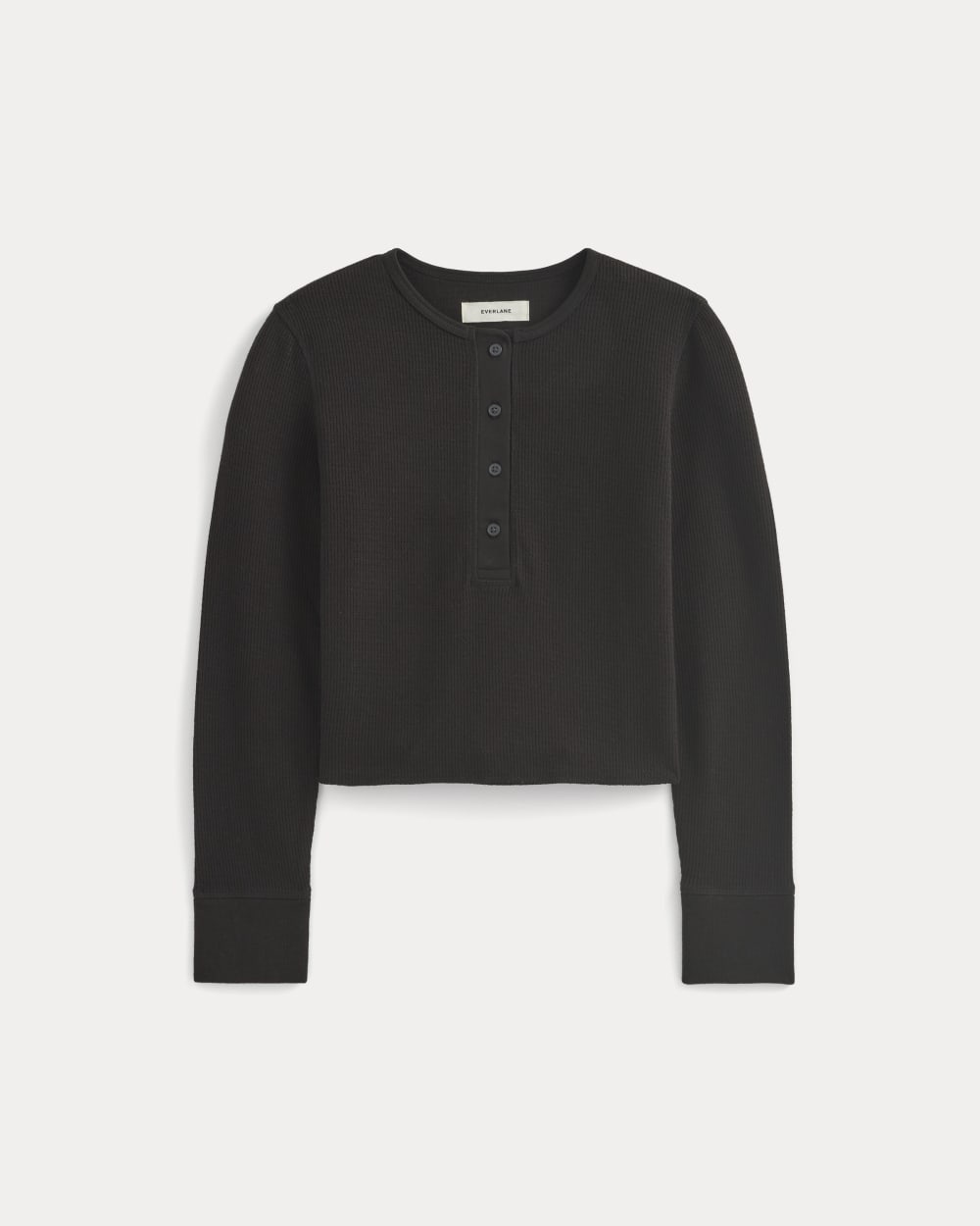 womens-boxy-henley-in-cozy-waffle-black | alt