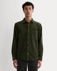 mens-classic-shirt-cord-dark-forest | primary