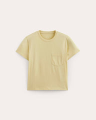 womens-organic-cotton-box-cut-tee-pocket-banana-crepe | alt