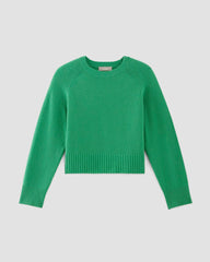 womens-recashmere-cropped-crew-sweater-jade | alt
