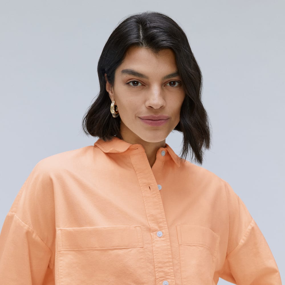 womens-boxy-oxford-apricot