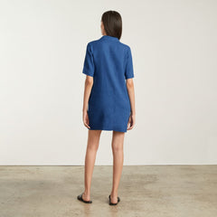 womens-linen-workwear-dress-deep-blue