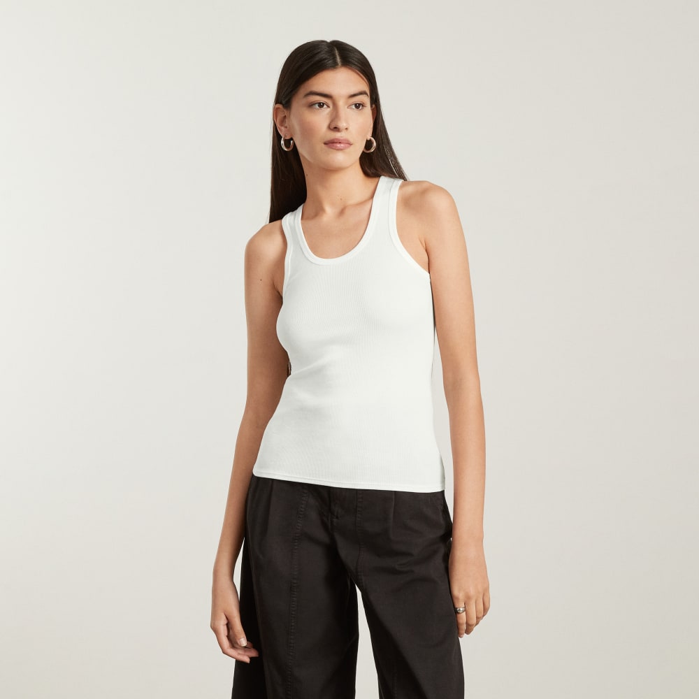 womens-pima-micro-rib-u-tank-white | primary