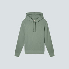 mens-waffle-hoodie-lily-pad | alt