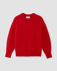 womens-alpaca-crew-classic-red | alt