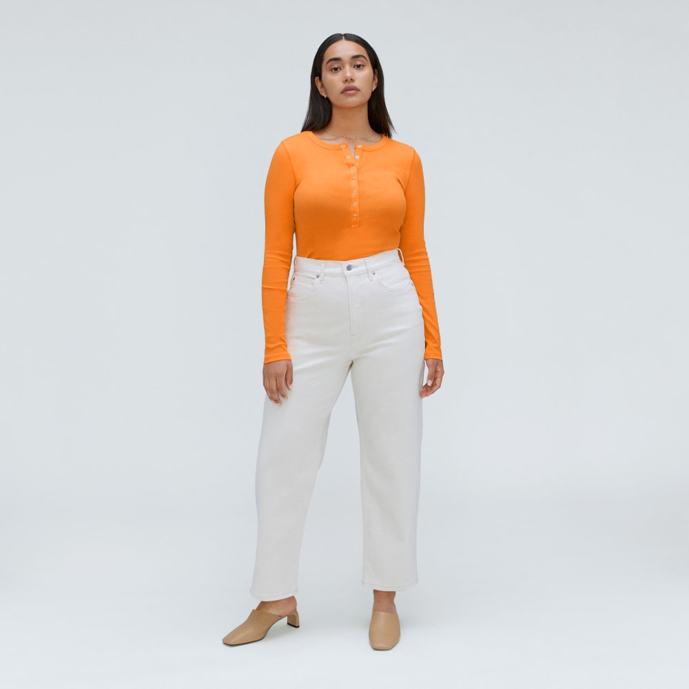 womens-pima-rib-long-sleeve-henley-turmeric
