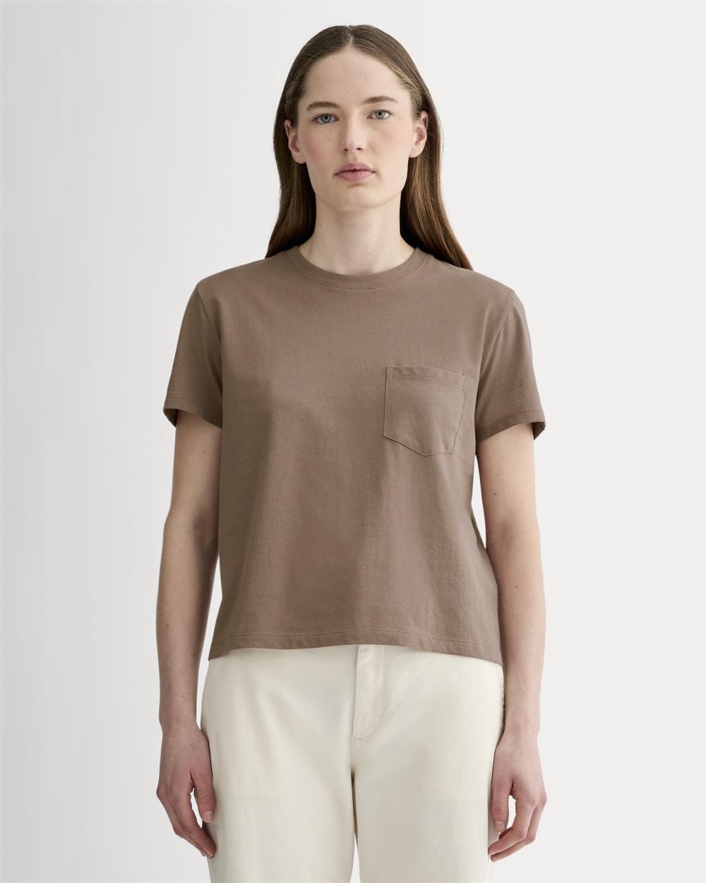 womens-organic-cotton-box-cut-pocket-tee-mocha | primary