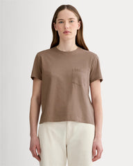 womens-organic-cotton-box-cut-pocket-tee-mocha | primary