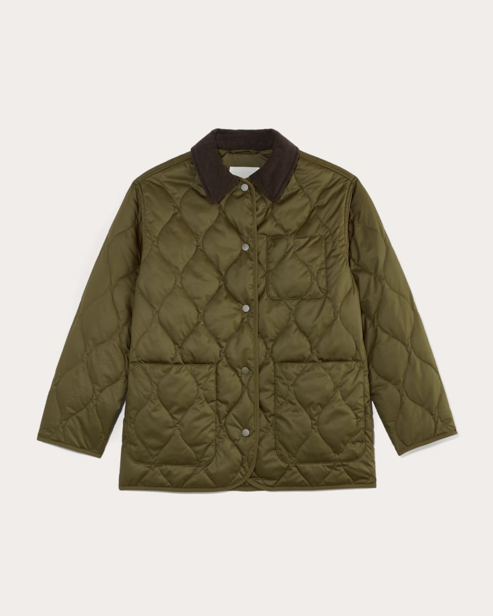 womens-quilted-ranch-jacket-olive | alt
