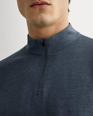 mens-rec-quarter-zip-hthr-navy