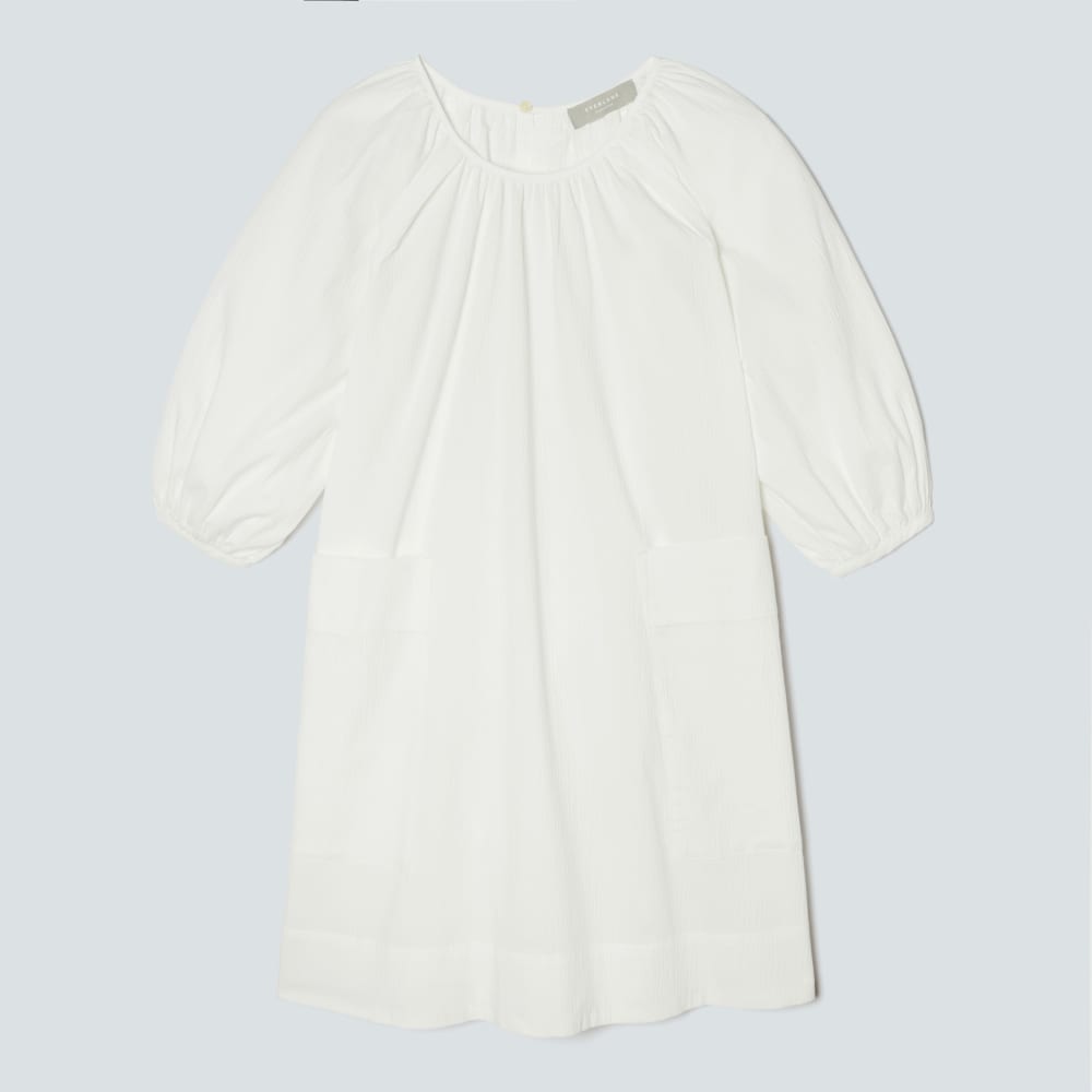 womens-seersucker-puff-sleeve-dress-white