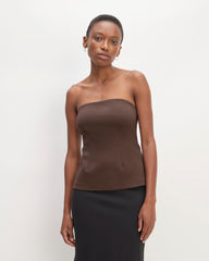 womens-dream-tube-top-earth-brown | primary
