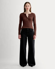 womens-cozy-rib-henley-dark-mahogany
