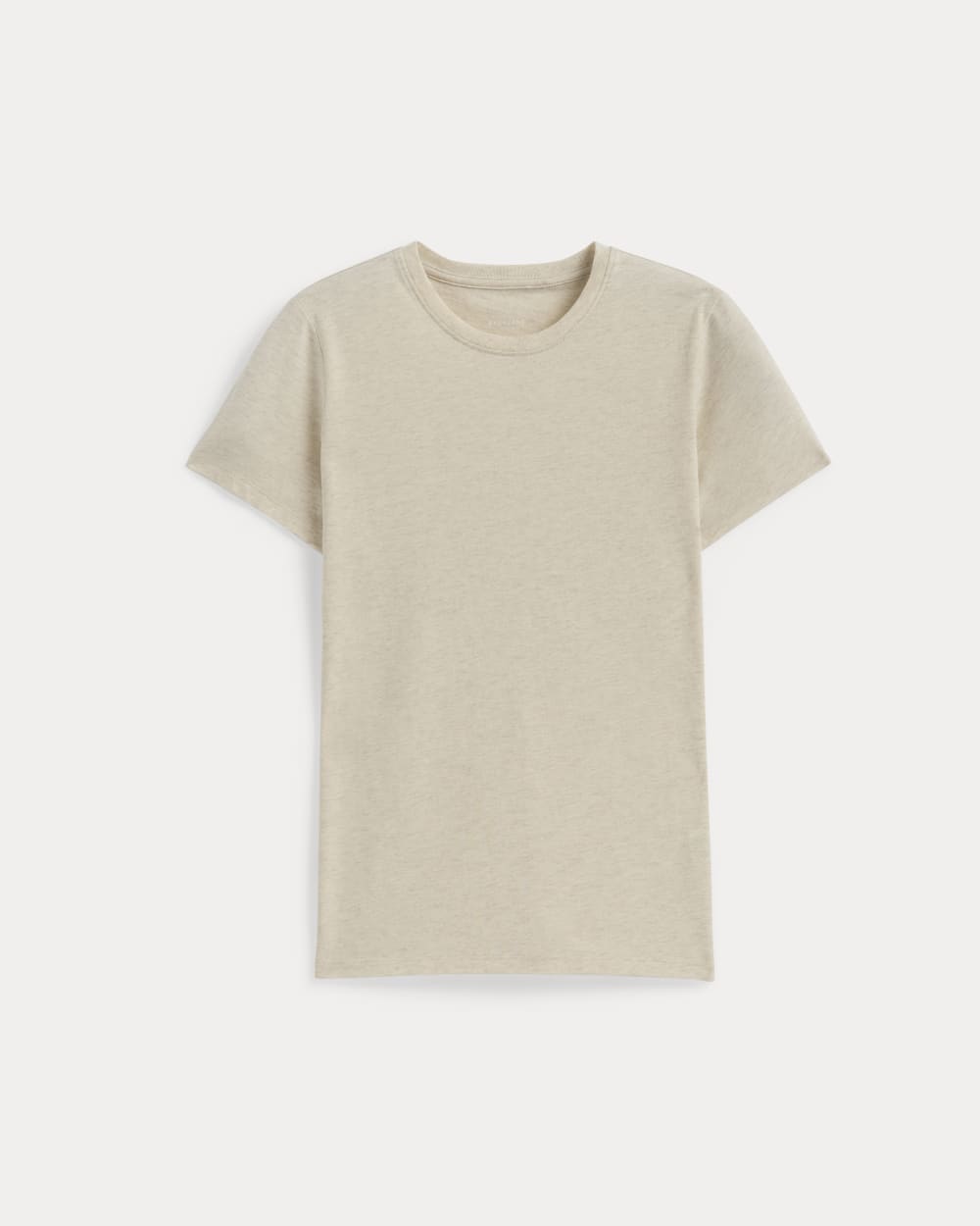 womens-organic-cotton-slim-crew-tee-hthr-oat | alt