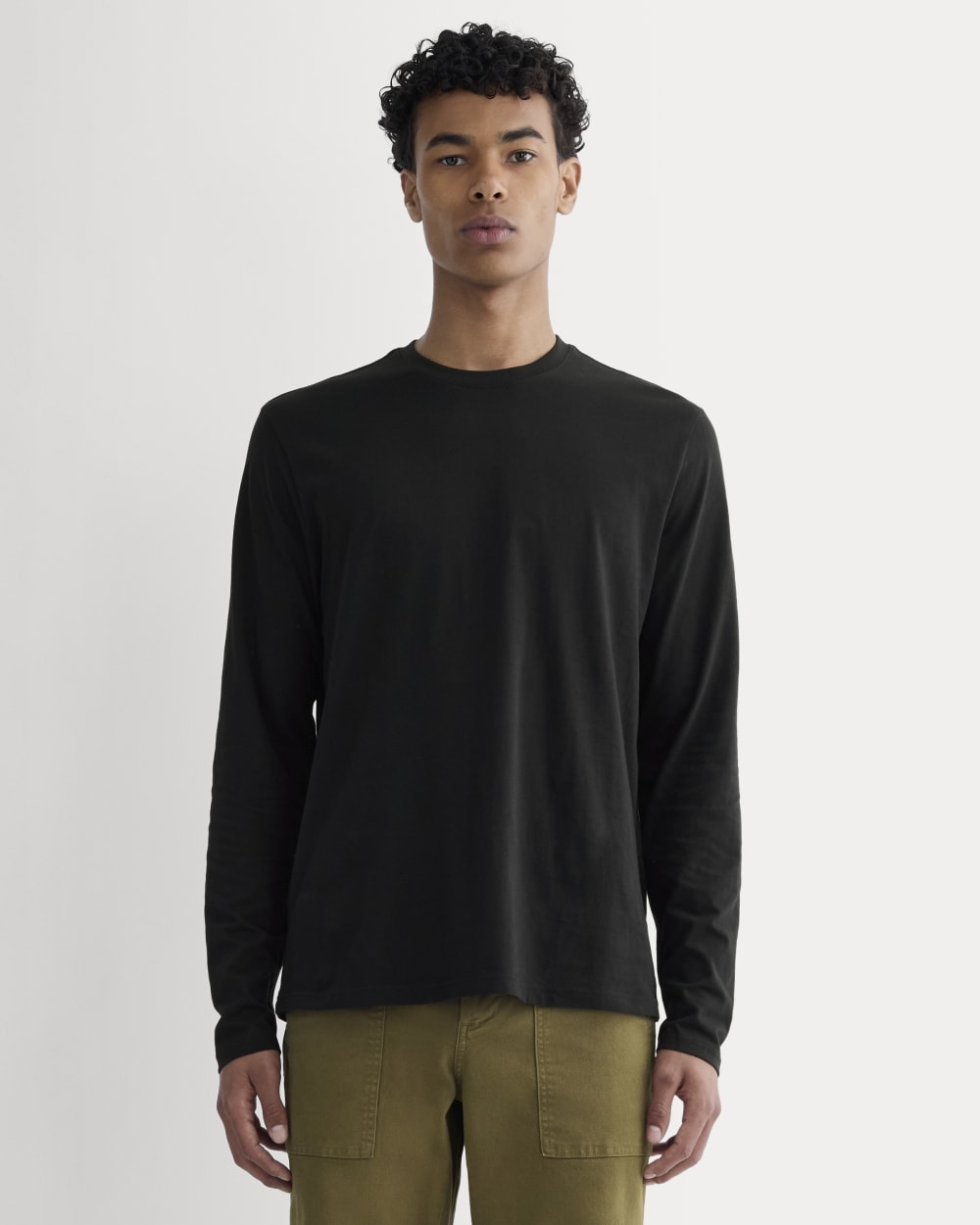 mens-essential-organic-ls-tee-uniform-black | primary