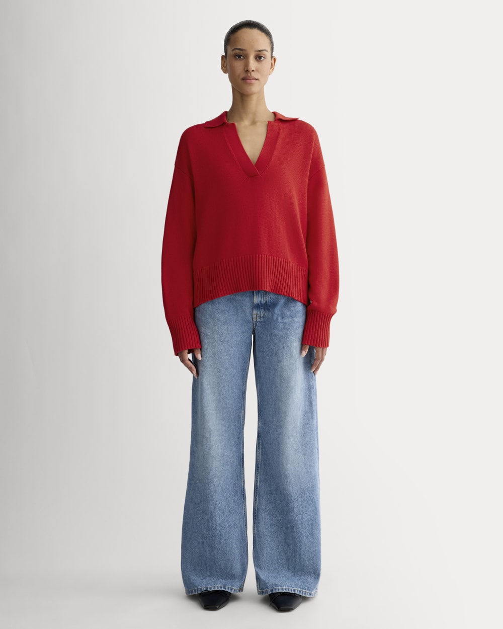 womens-cotton-boxy-polo-classic-red