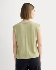 womens-muscle-tee-cotton-linen-eucalyptus