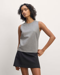 womens-dream-shell-tank-mid-heather-grey | primary